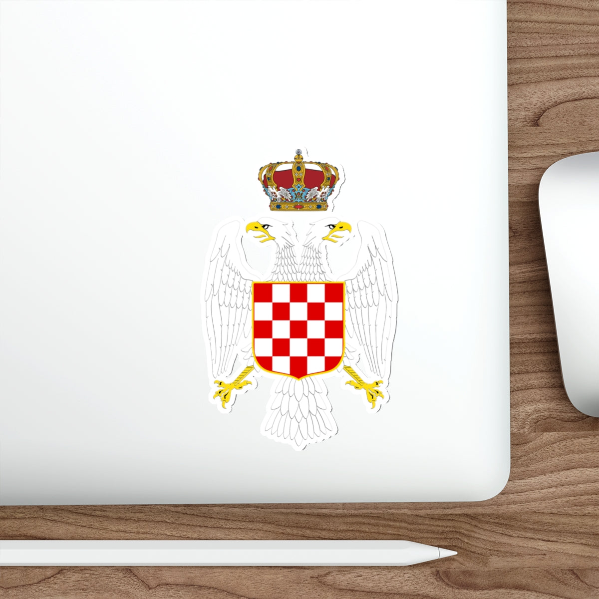 Greater coat of arms of the Banate of Croatia STICKER Vinyl Die-Cut Decal-The Sticker Space