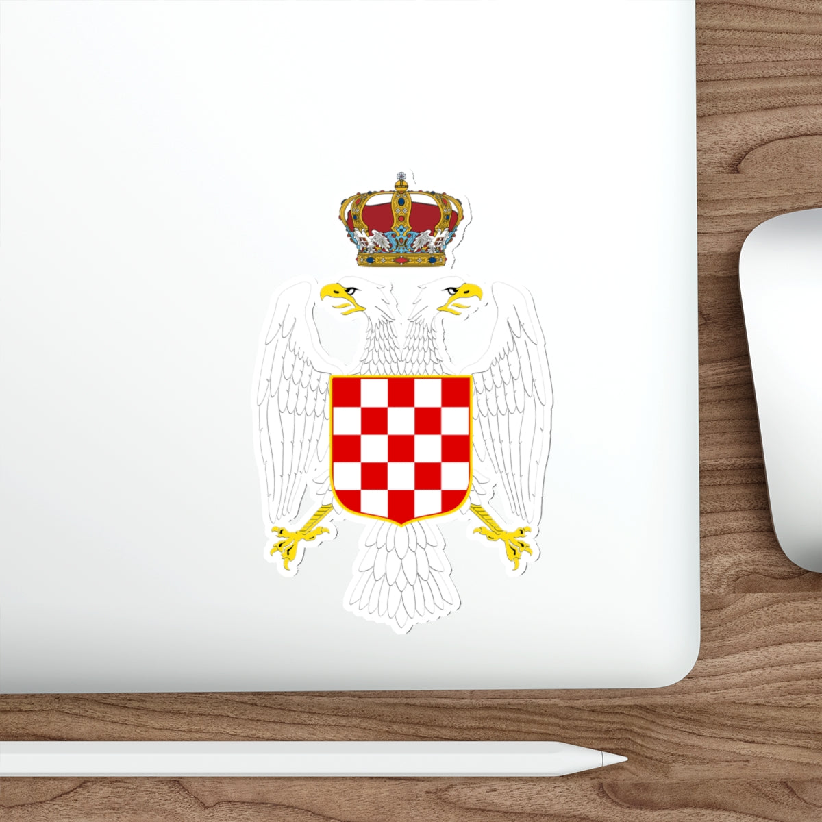 Greater coat of arms of the Banate of Croatia STICKER Vinyl Die-Cut Decal-The Sticker Space