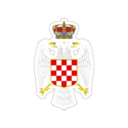 Greater coat of arms of the Banate of Croatia STICKER Vinyl Die-Cut Decal - The Sticker Space