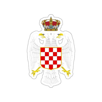 Greater coat of arms of the Banate of Croatia STICKER Vinyl Die-Cut Decal - The Sticker Space