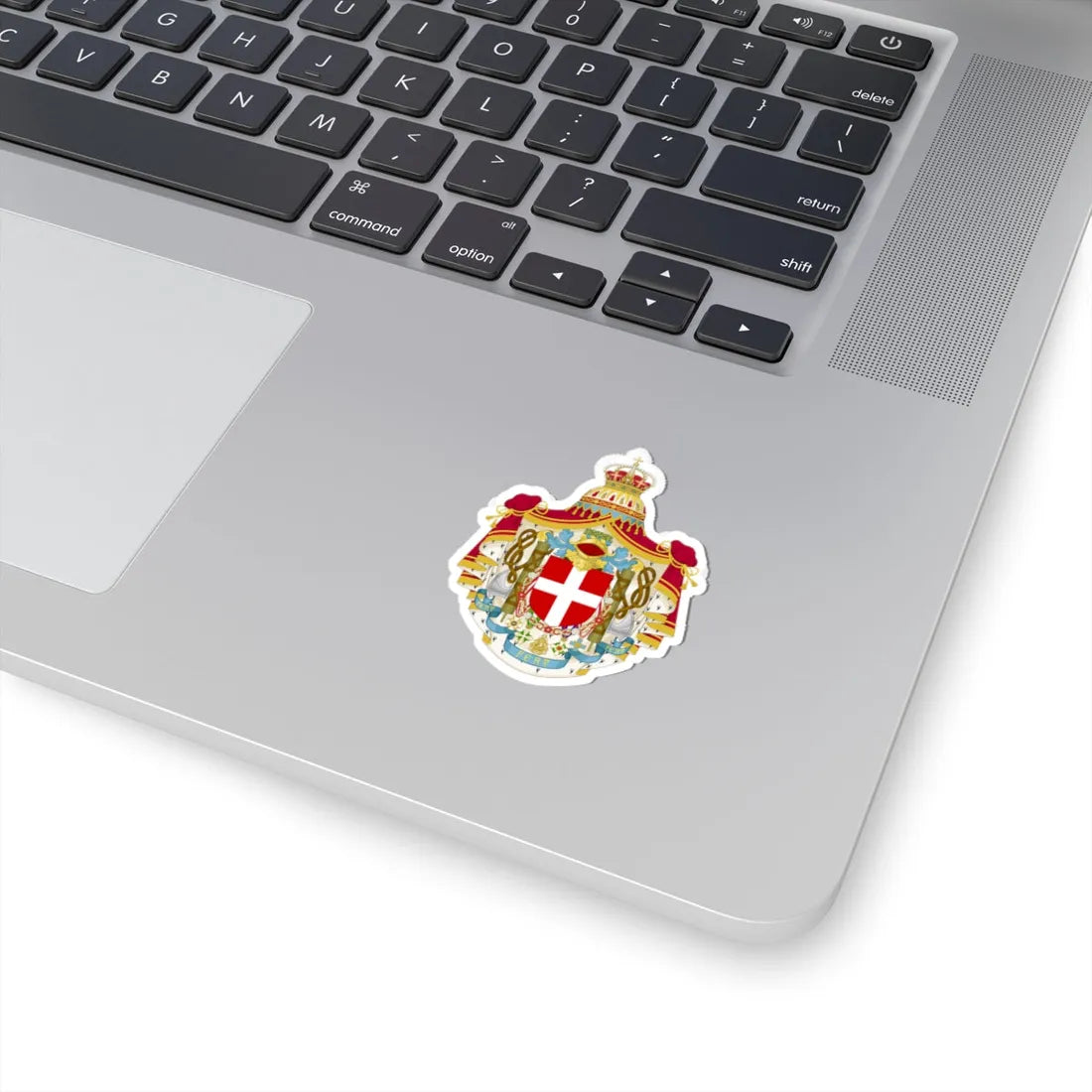 Greater coat of arms of the Kingdom of Italy 1929-1944 (Italy) (Coat of Arms) STICKER Vinyl Kiss-Cut Decal - The Sticker Space