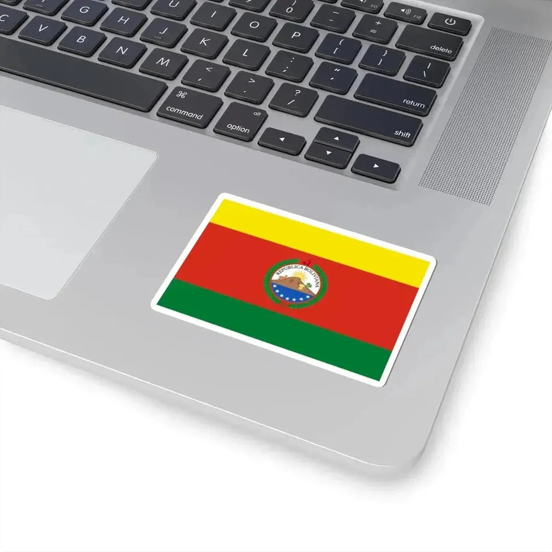 Greater Flag of Bolivia 1831-1851 (Bolivia) STICKER Vinyl Kiss-Cut Decal - The Sticker Space