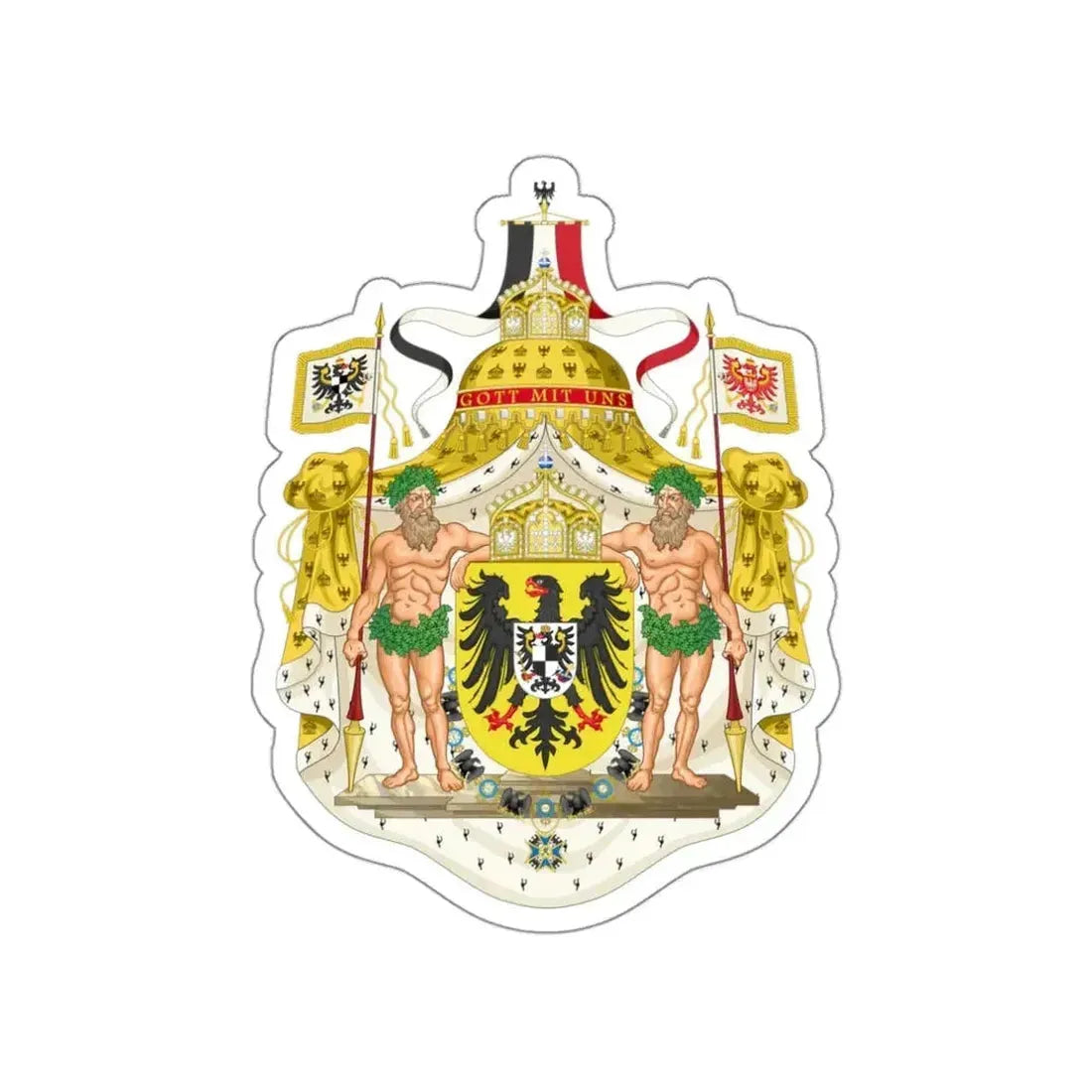 Greater imperial coat of arms of Germany STICKER Vinyl Die-Cut Decal - The Sticker Space