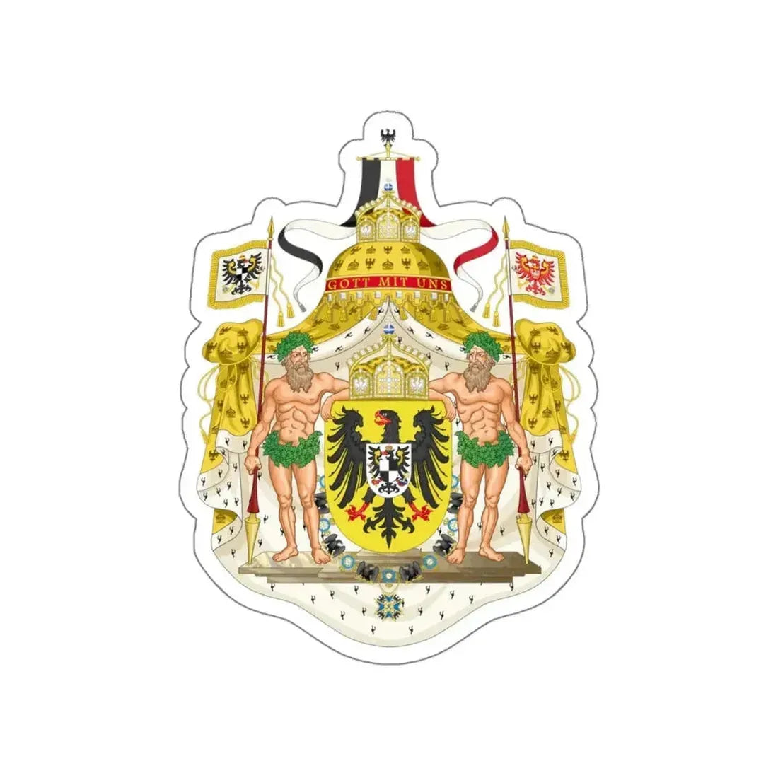 Greater imperial coat of arms of Germany STICKER Vinyl Die-Cut Decal - The Sticker Space