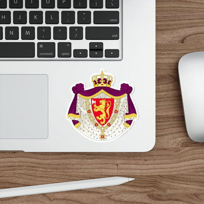 Greater royal coat of arms of Norway STICKER Vinyl Die-Cut Decal-The Sticker Space