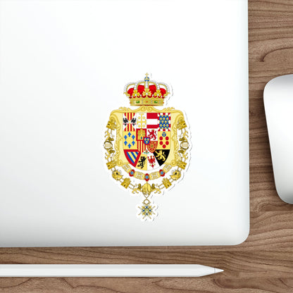 Greater Royal Coat of Arms of Spain (1931) STICKER Vinyl Die-Cut Decal-The Sticker Space