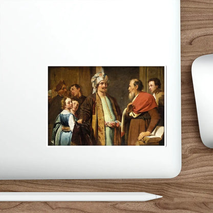 SKU:30153670339429348248 Sticker types:White Shape:Die-Cut Sizes:5" × 5"