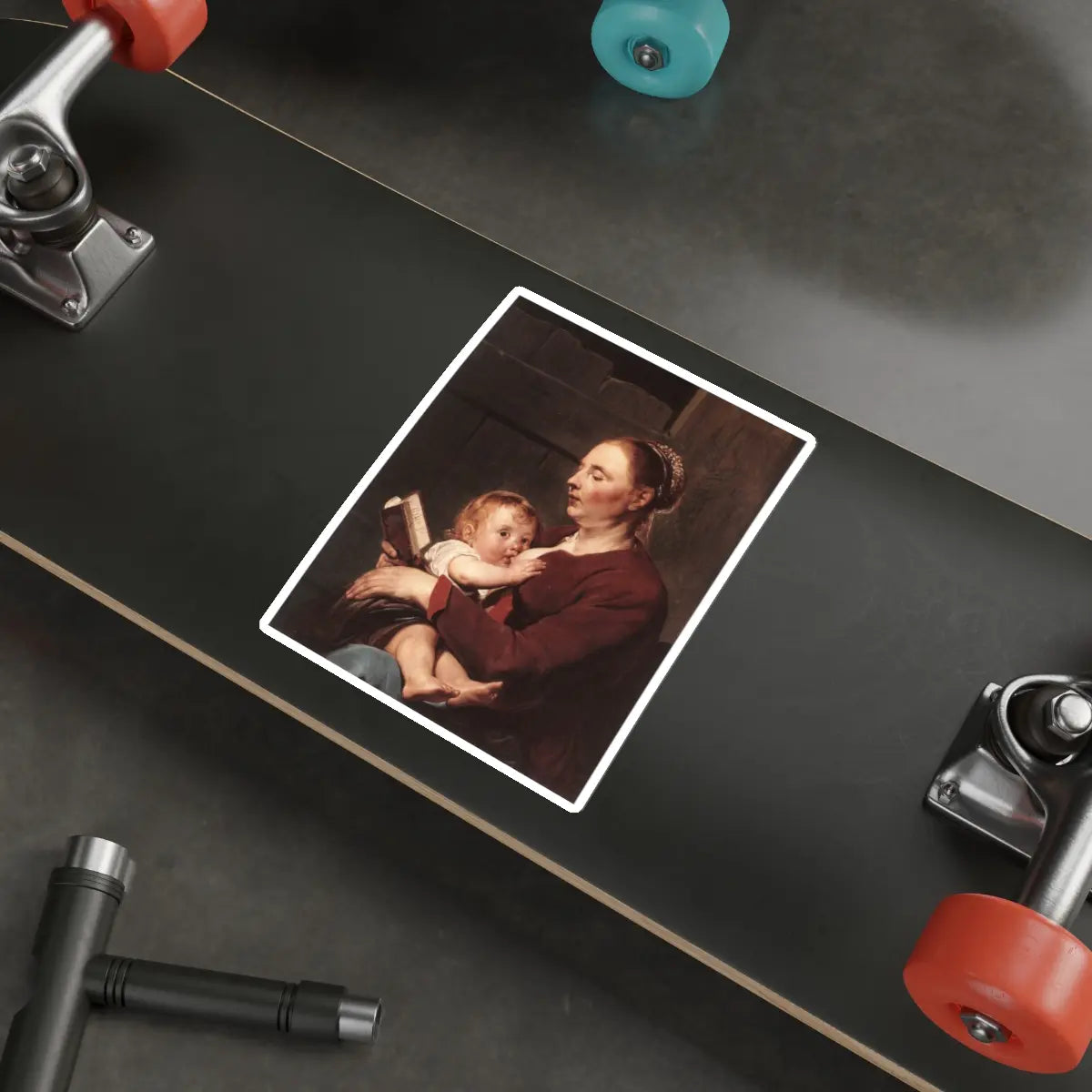 SKU:23104673048331680803 Sticker types:White Shape:Die-Cut Sizes:6" × 6"