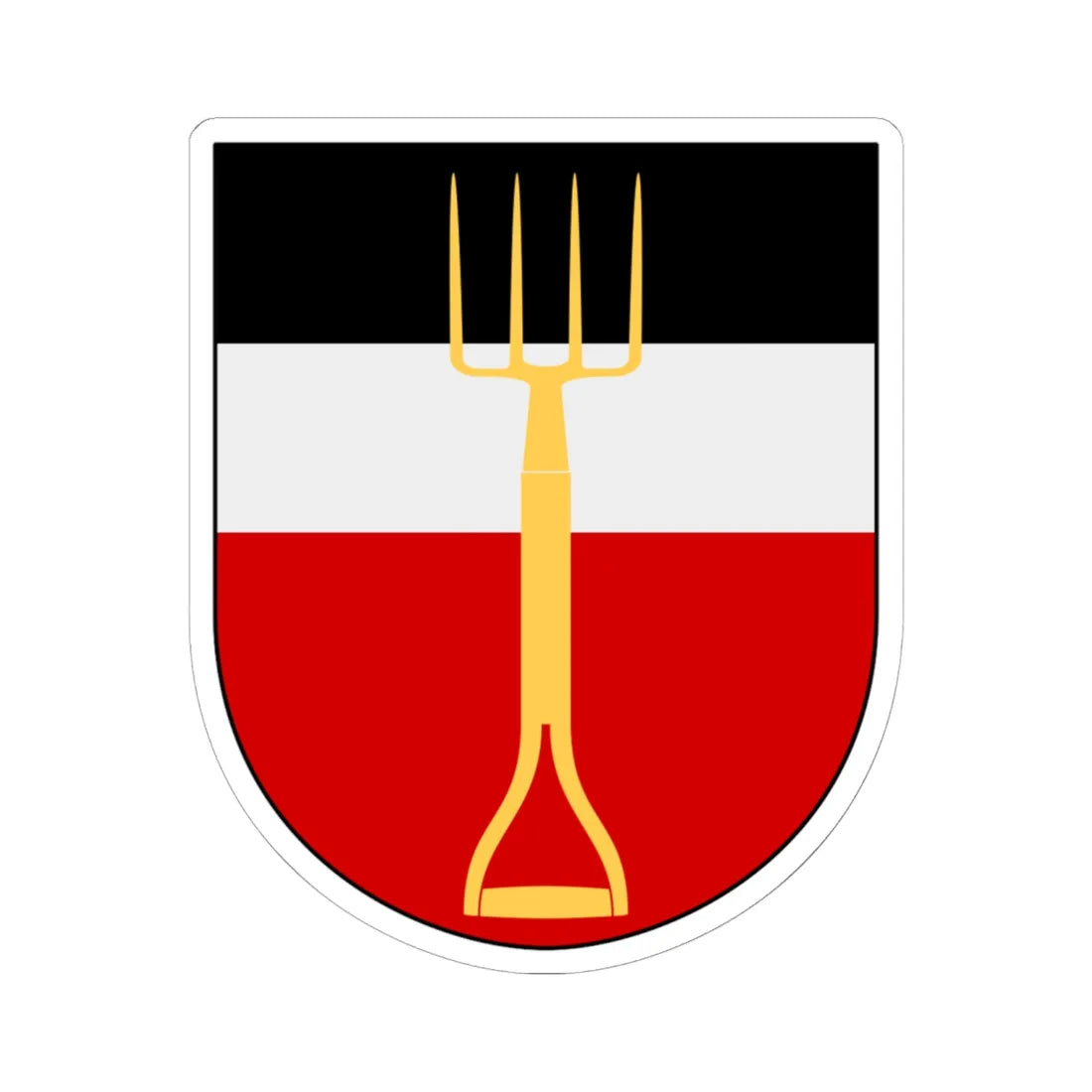 Grebo församling vapen (Sweden) (Coat of Arms) STICKER Vinyl Kiss-Cut Decal 6 Inch White - The Sticker Space