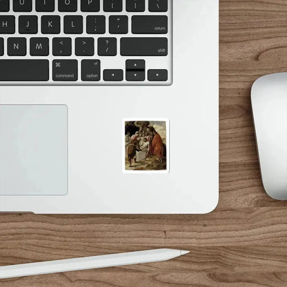 GRECO, El -1567Crete- The Entombment of Christ (Artwork) STICKER Vinyl Die-Cut Decal - The Sticker Space