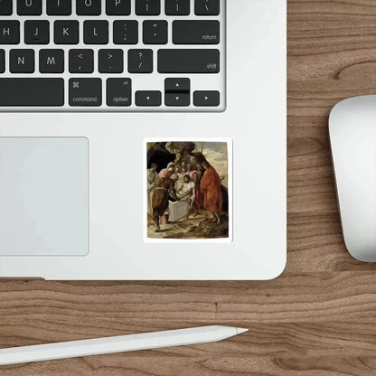 GRECO, El -1567Crete- The Entombment of Christ (Artwork) STICKER Vinyl Die-Cut Decal - The Sticker Space