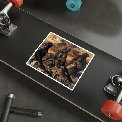 SKU:28046352944956498855 Sticker types:White Shape:Die-Cut Sizes:6" × 6"