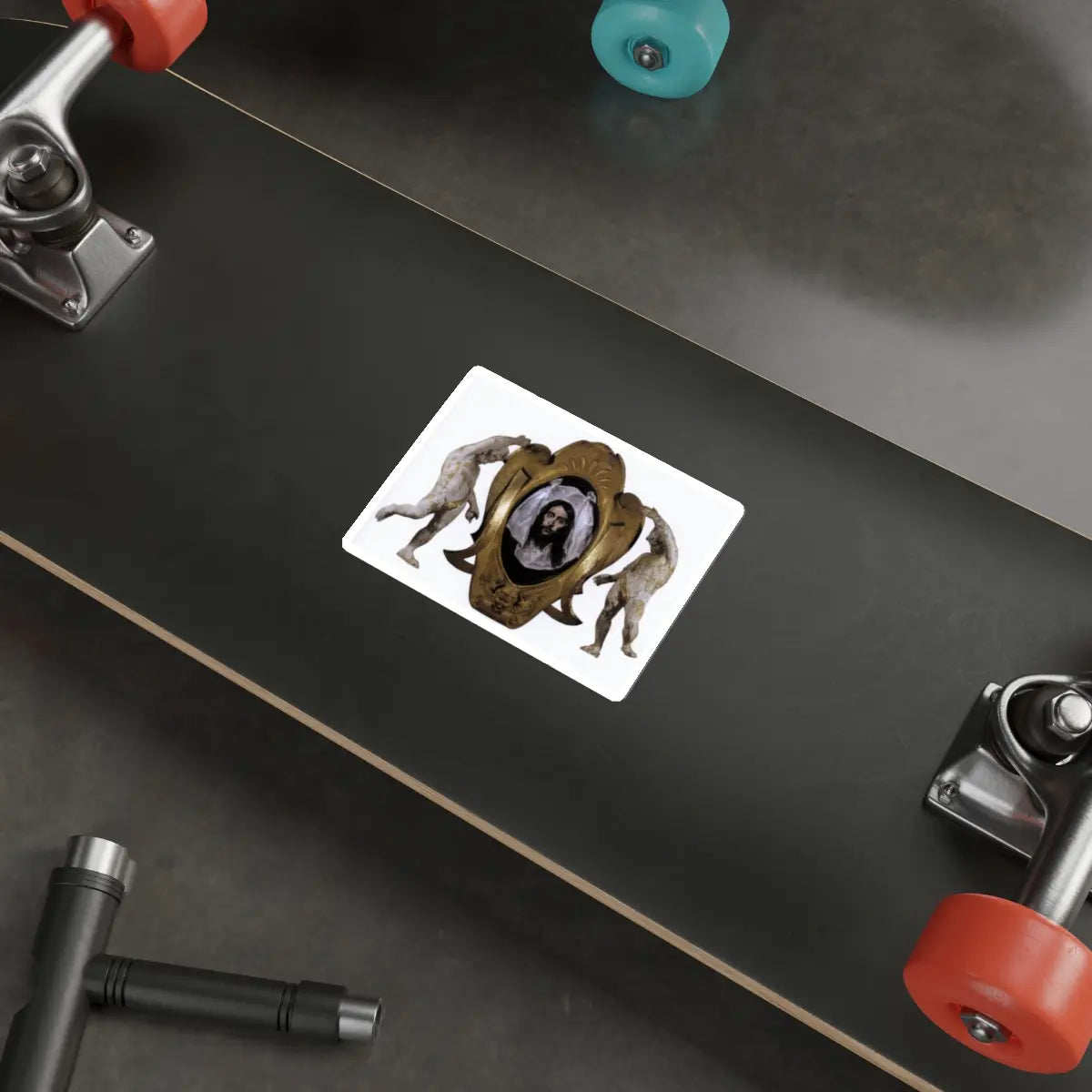 SKU:26637672741268456290 Sticker types:White Shape:Die-Cut Sizes:4" × 4"