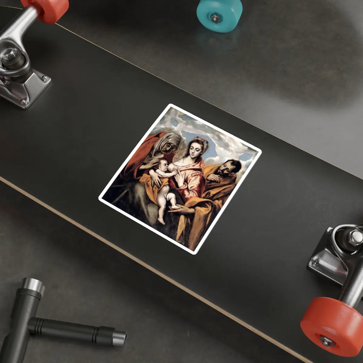 SKU:20813203573240968456 Sticker types:White Shape:Die-Cut Sizes:5" × 5"
