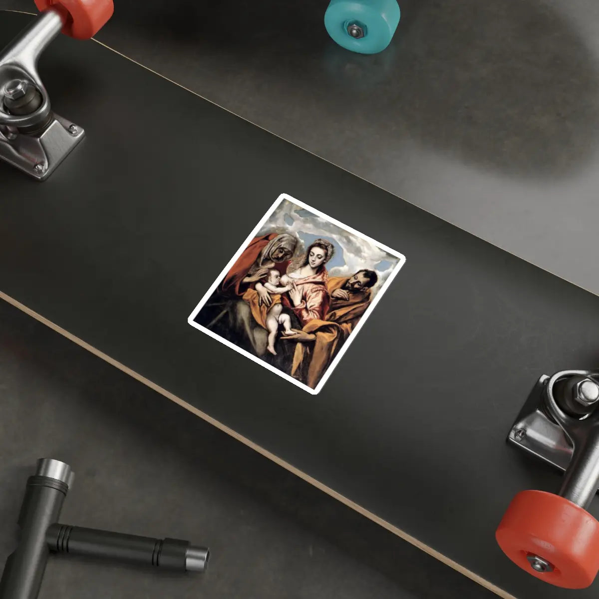 SKU:40214449625053091950 Sticker types:White Shape:Die-Cut Sizes:4" × 4"
