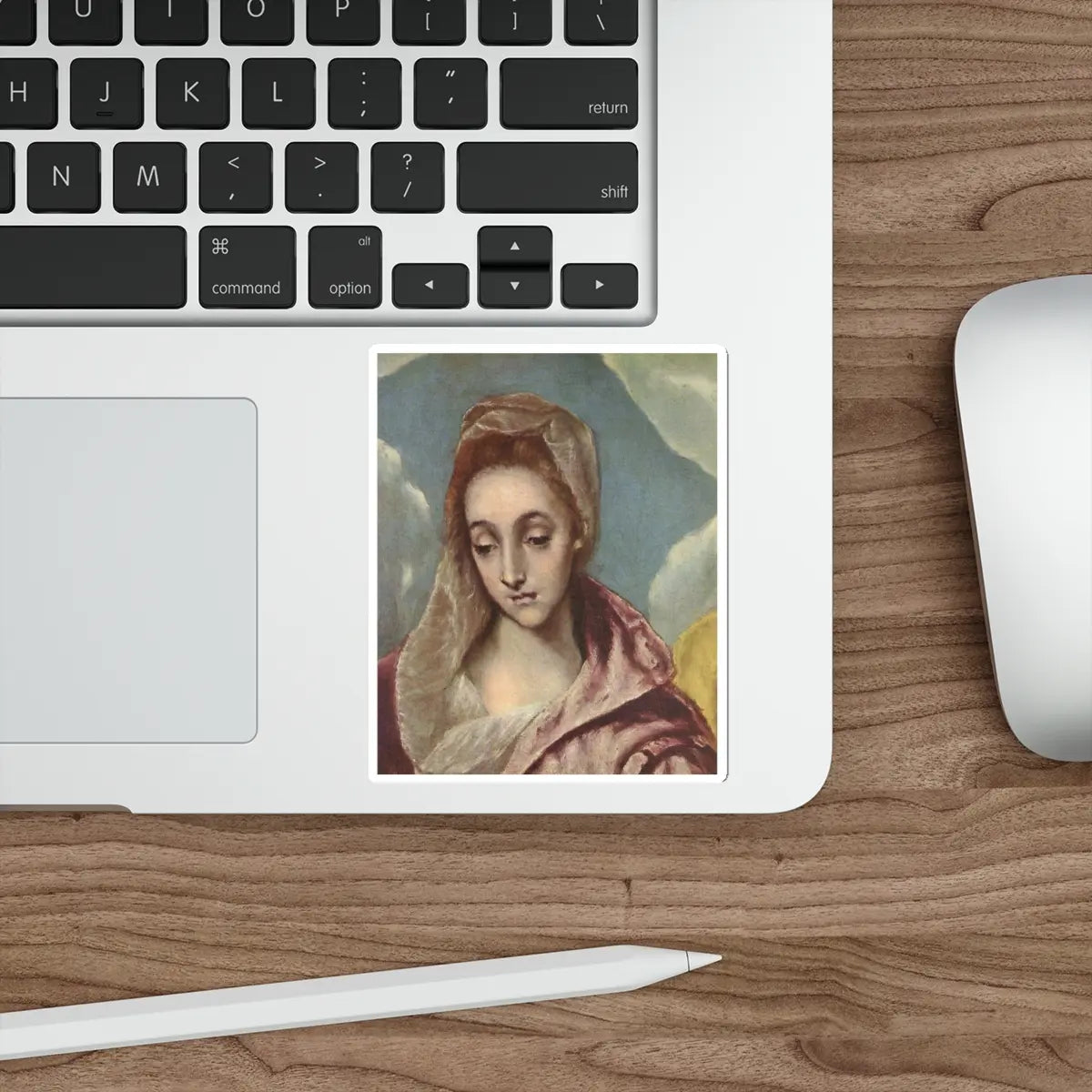 SKU:11447549769376384973 Sticker types:White Shape:Die-Cut Sizes:4" × 4"