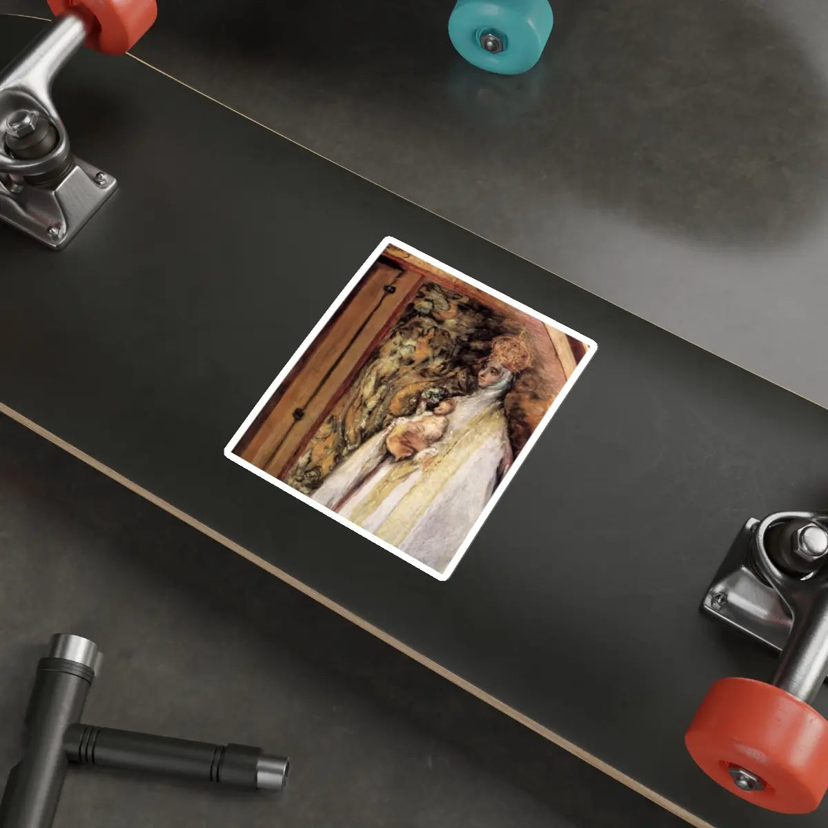 SKU:25708803864693156806 Sticker types:White Shape:Die-Cut Sizes:5" × 5"