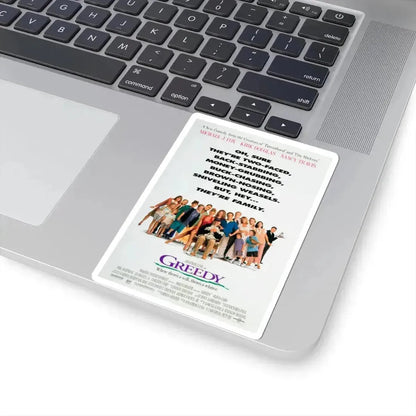 Greedy 1994 Movie Poster - STICKER Vinyl Kiss-Cut Decal - The Sticker Space