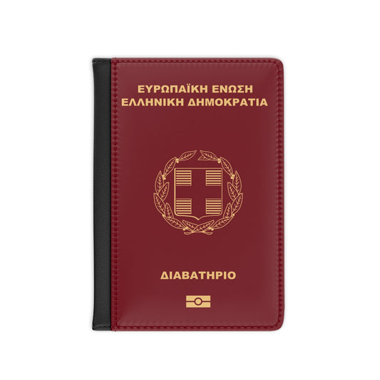 Greek Passport - Passport Holder-3.9" x 5.8"-The Sticker Space