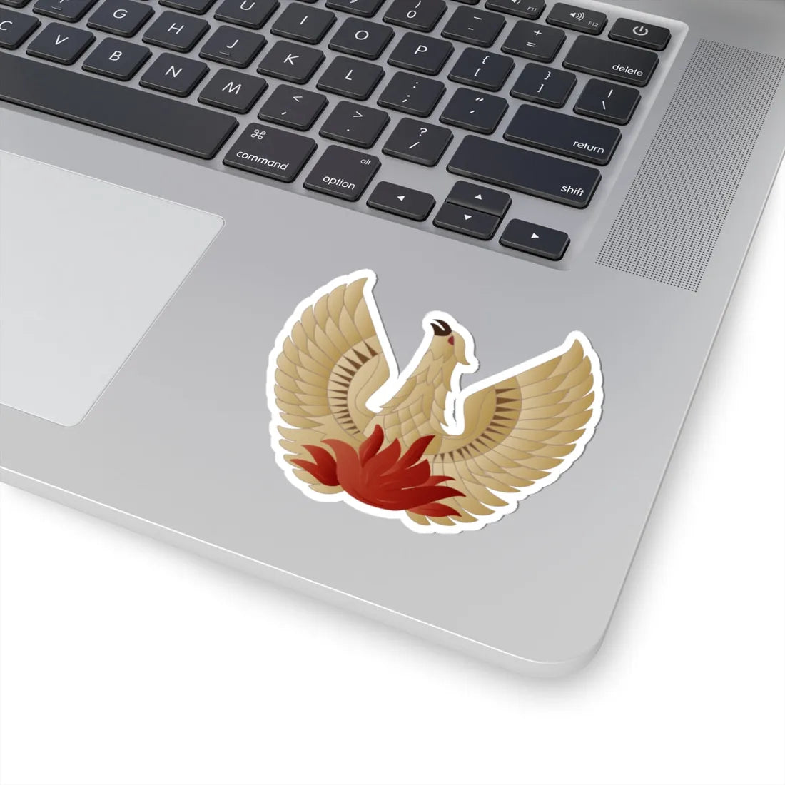 Greek Phoenix (Greece) (Coat of Arms) STICKER Vinyl Kiss-Cut Decal - The Sticker Space