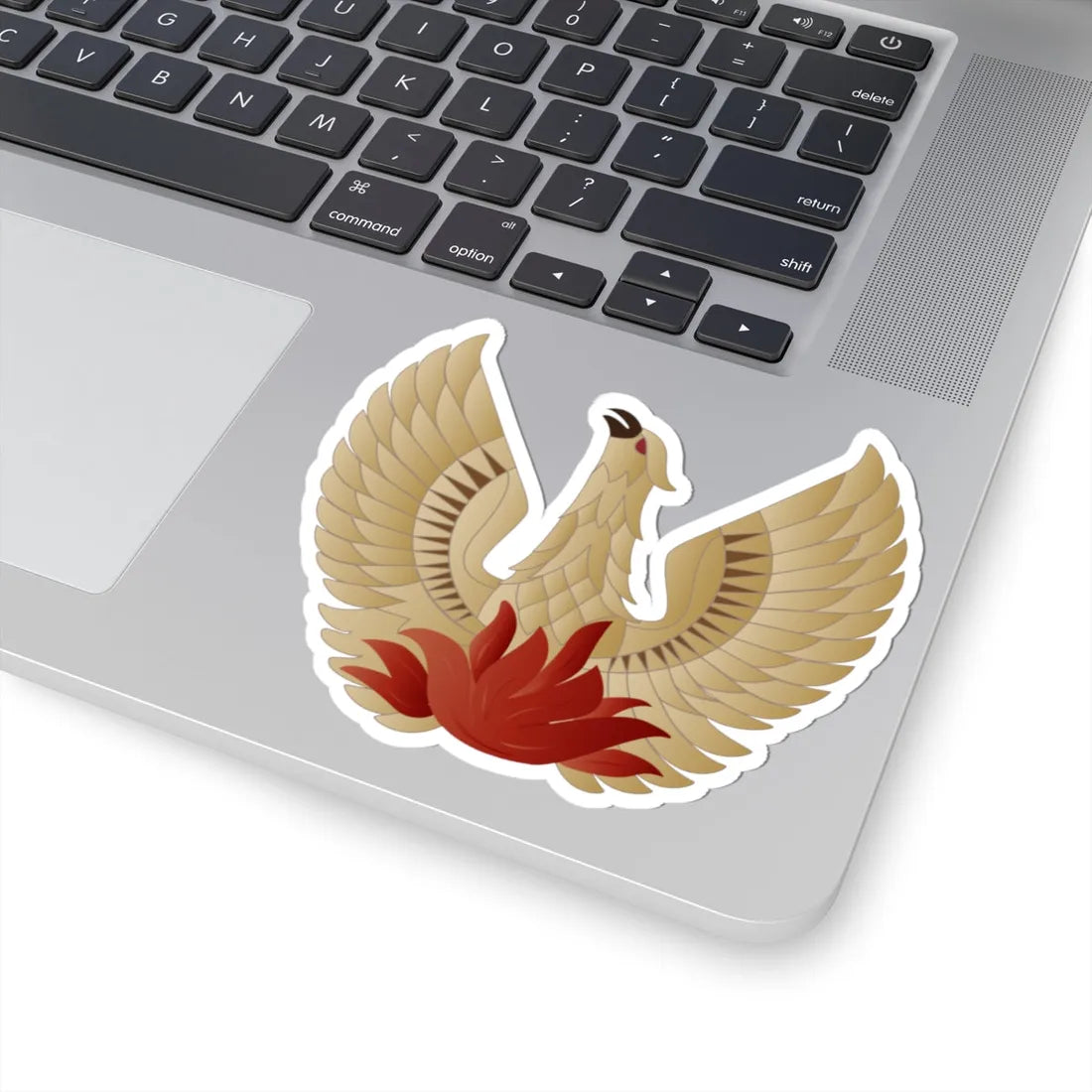 Greek Phoenix (Greece) (Coat of Arms) STICKER Vinyl Kiss-Cut Decal - The Sticker Space