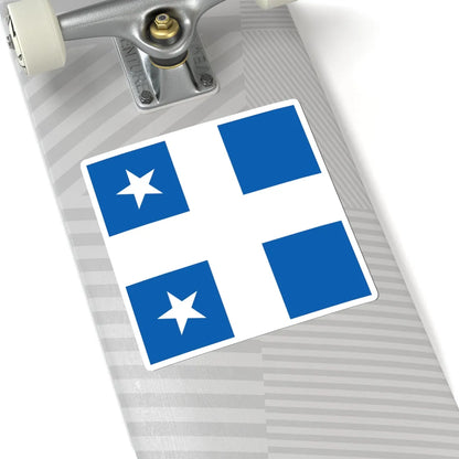 Greek Royal Navy Rear Admirals rank flag 1914 pattern (Greece) STICKER Vinyl Kiss-Cut Decal - The Sticker Space
