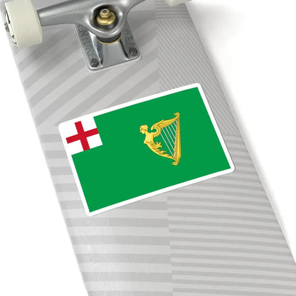 Green Ensign 1701 (Ireland) STICKER Vinyl Kiss-Cut Decal - The Sticker Space