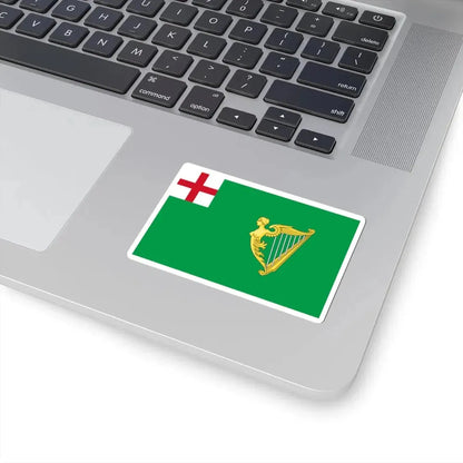 Green Ensign 1701 (Ireland) STICKER Vinyl Kiss-Cut Decal - The Sticker Space
