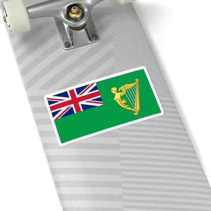 Green Ensign (Ireland) STICKER Vinyl Kiss-Cut Decal - The Sticker Space