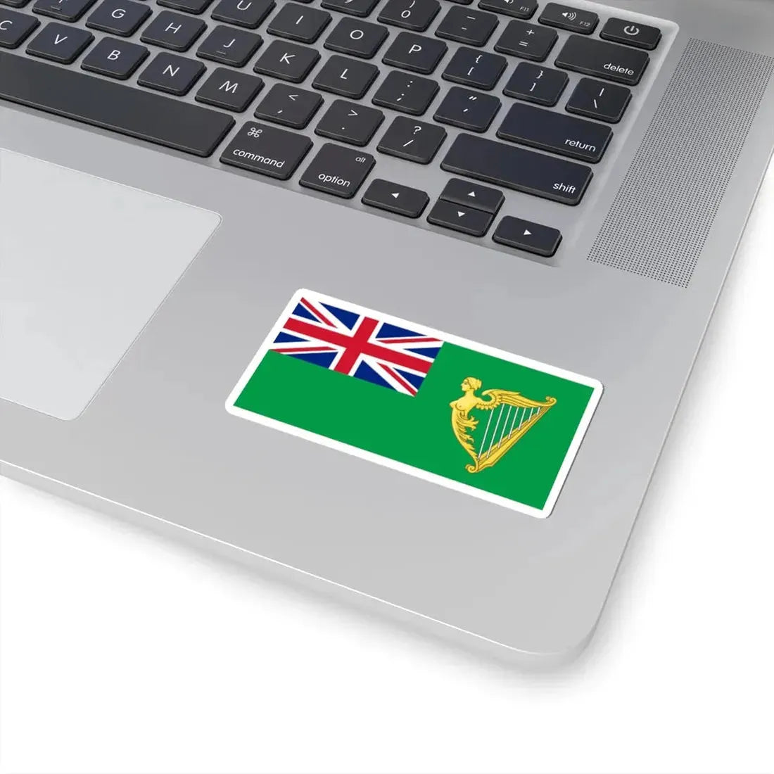 Green Ensign (Ireland) STICKER Vinyl Kiss-Cut Decal - The Sticker Space