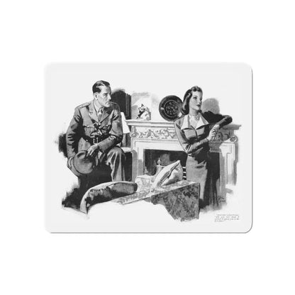 Green Fingers, Woman and Home (British), September 1943 (Magazine Illustration) Refrigerator Magnet 5 Inch Die-Cut - The Sticker Space