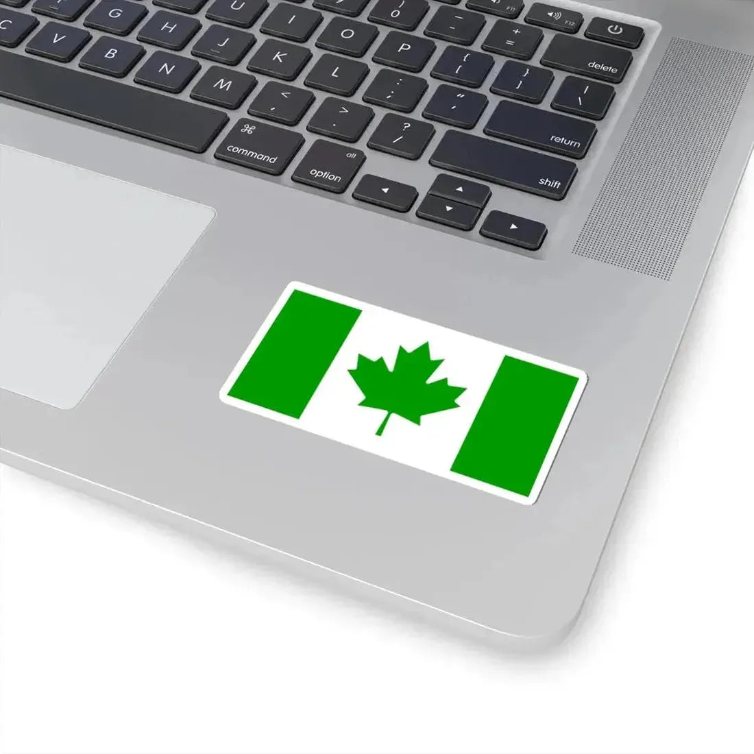 Green Flag of Canada (Canada) STICKER Vinyl Kiss-Cut Decal - The Sticker Space