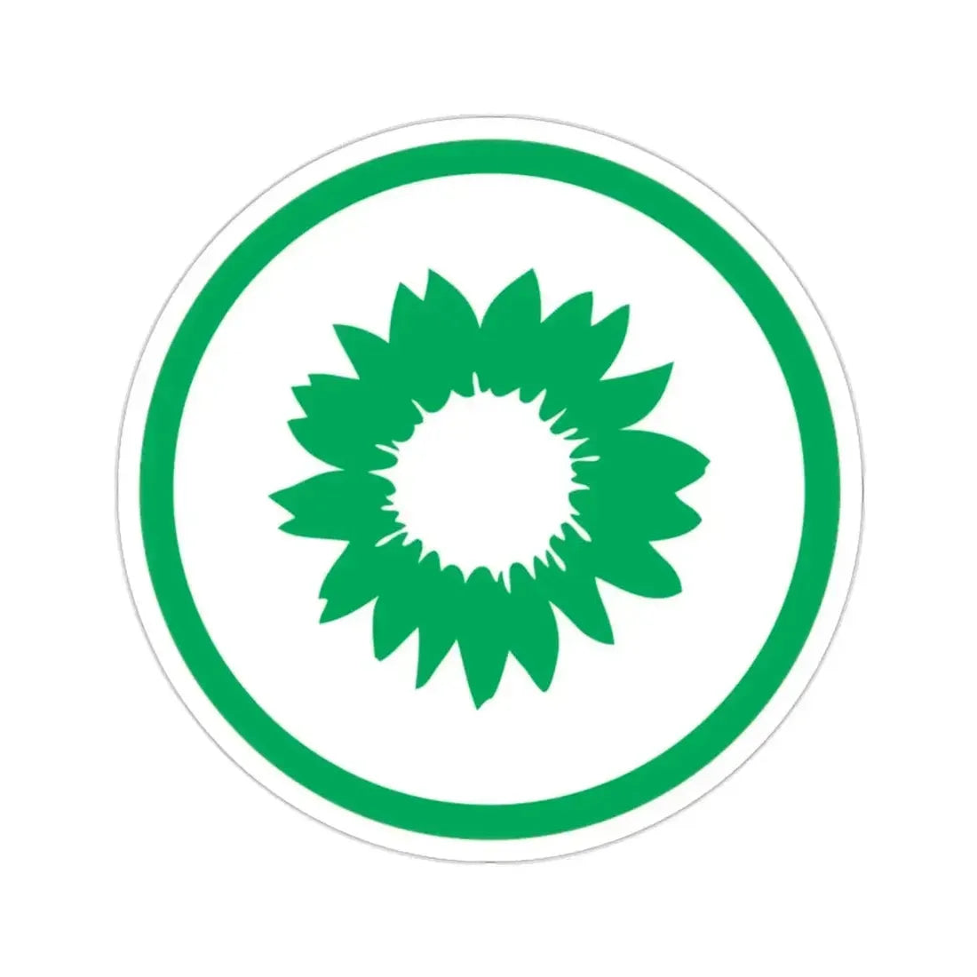 Green Party (United States) STICKER Vinyl Die-Cut Decal - The Sticker Space