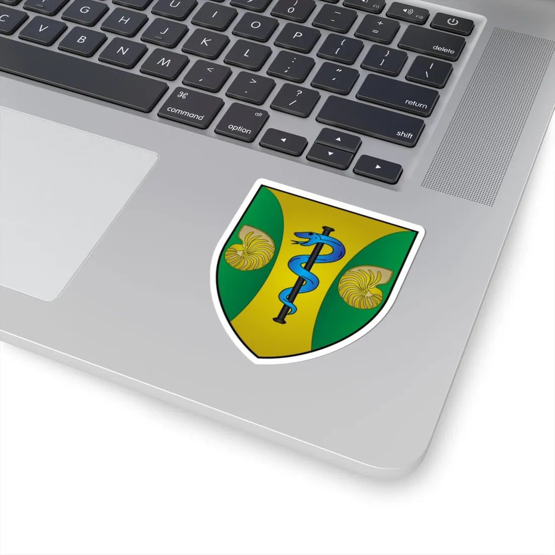 Green-Templeton College Oxford Coat Of Arms (England) (Coat of Arms) STICKER Vinyl Kiss-Cut Decal - The Sticker Space