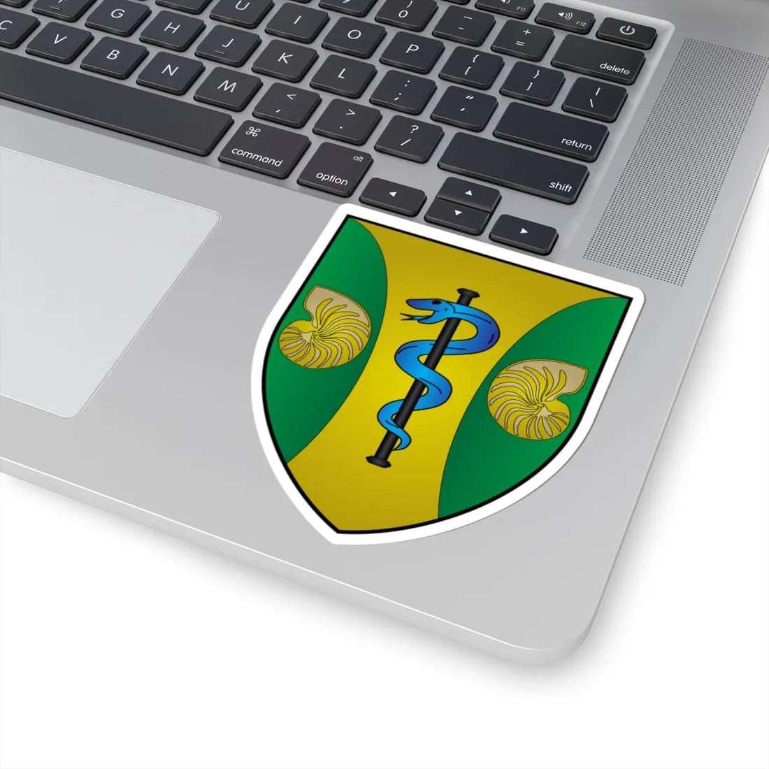 Green-Templeton College Oxford Coat Of Arms (England) (Coat of Arms) STICKER Vinyl Kiss-Cut Decal - The Sticker Space