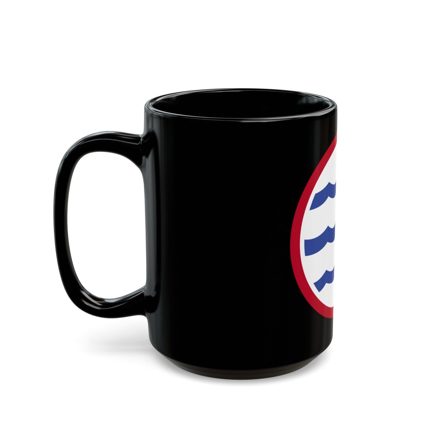 Greenland Base Command (U.S. Army) Black Coffee Mug-The Sticker Space