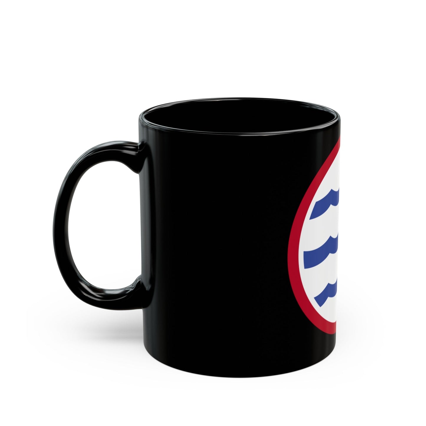 Greenland Base Command (U.S. Army) Black Coffee Mug-The Sticker Space