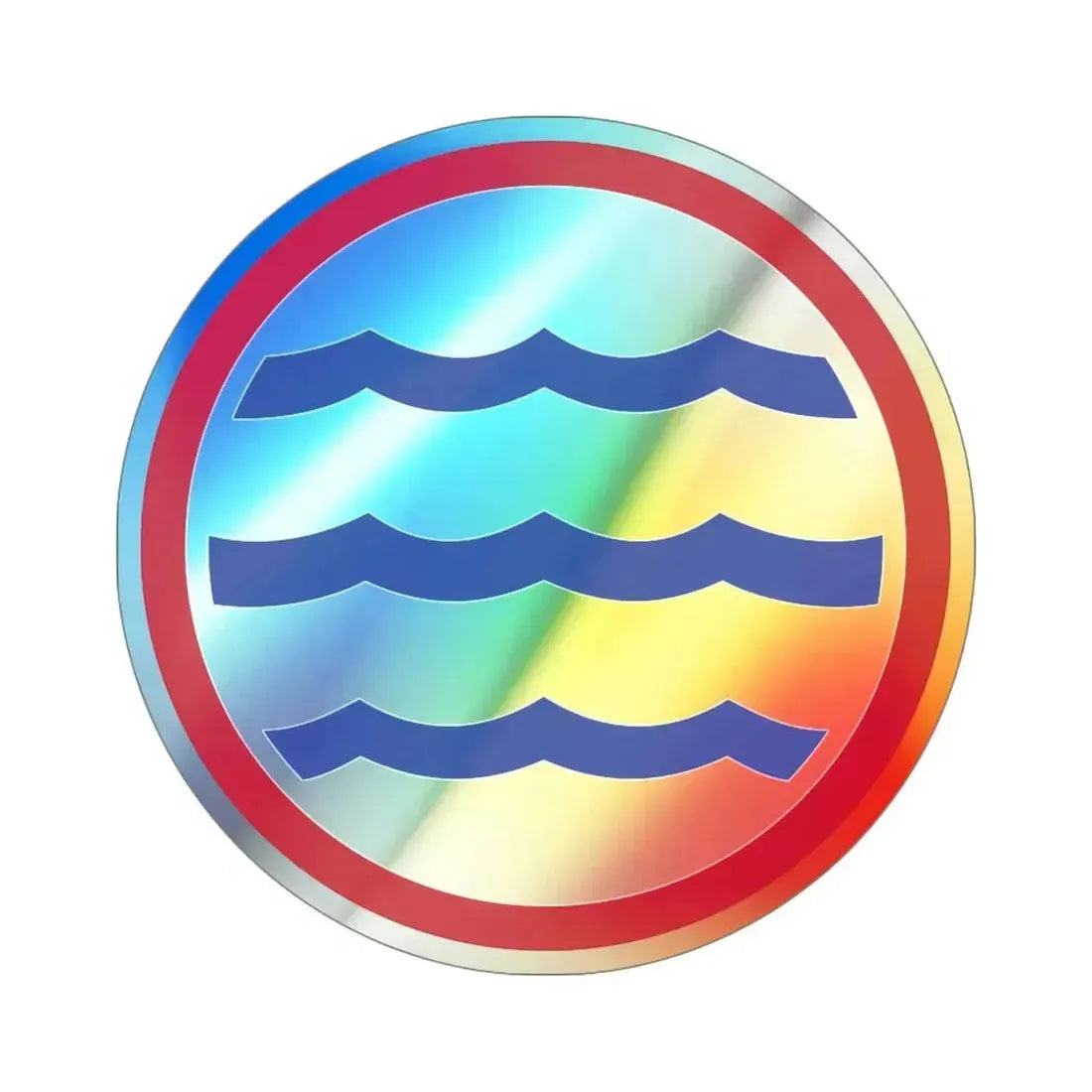 Greenland Base Command (U.S. Army) Holographic STICKER Die-Cut Vinyl Decal - The Sticker Space