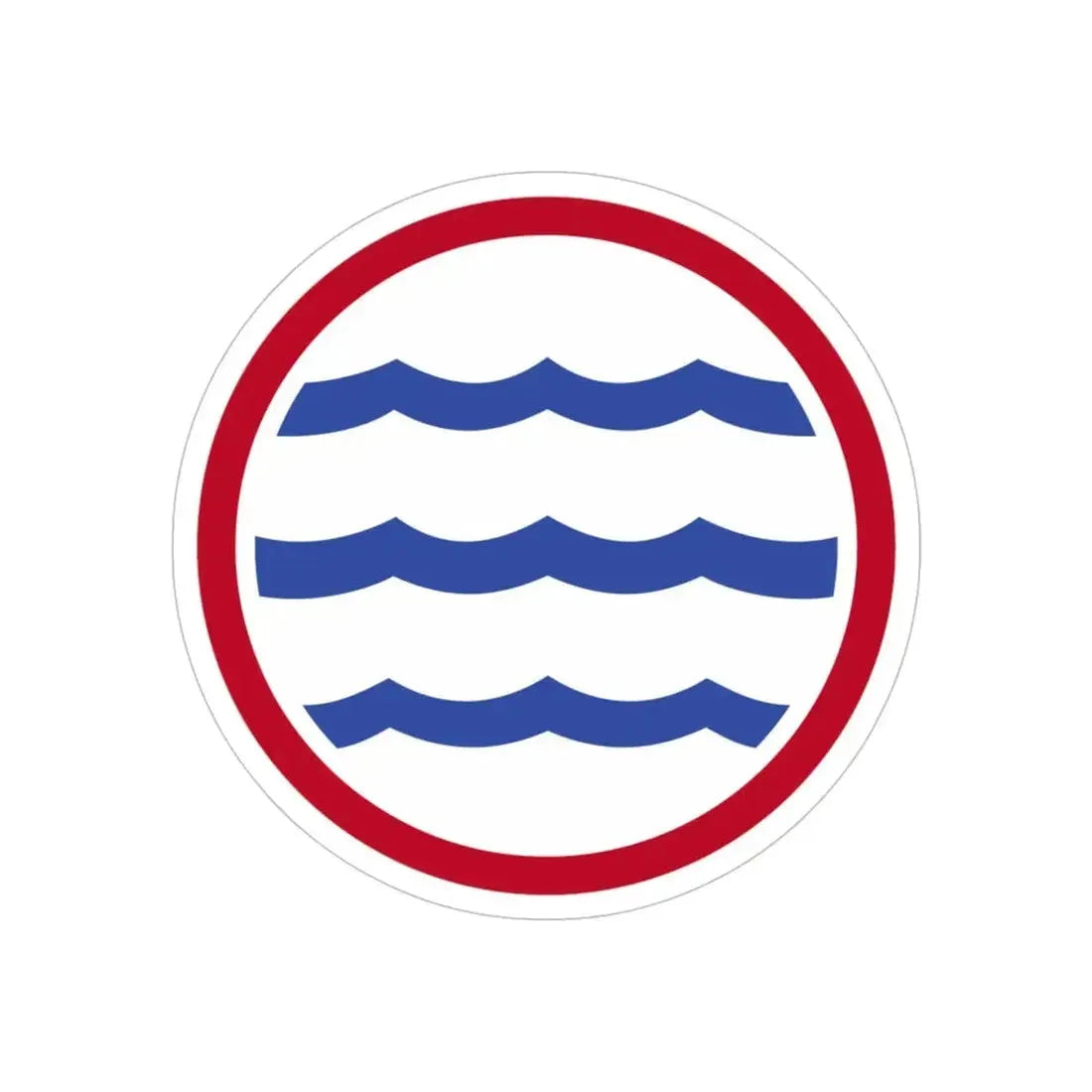 Greenland Base Command (U.S. Army) REVERSE PRINT Transparent Die-Cut STICKER - The Sticker Space