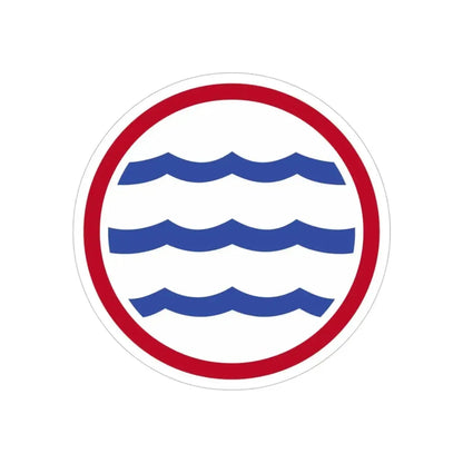 Greenland Base Command (U.S. Army) REVERSE PRINT Transparent Die-Cut STICKER - The Sticker Space