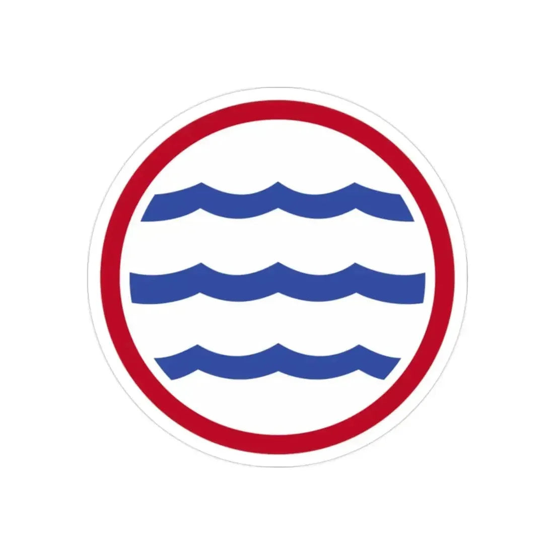 Greenland Base Command (U.S. Army) REVERSE PRINT Transparent Die-Cut STICKER - The Sticker Space