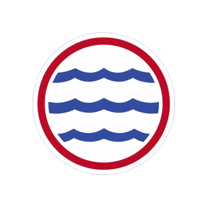 Greenland Base Command (U.S. Army) REVERSE PRINT Transparent Die-Cut STICKER - The Sticker Space