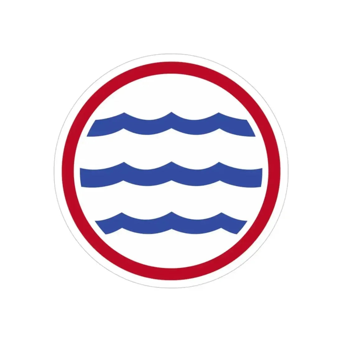 Greenland Base Command (U.S. Army) REVERSE PRINT Transparent Die-Cut STICKER - The Sticker Space