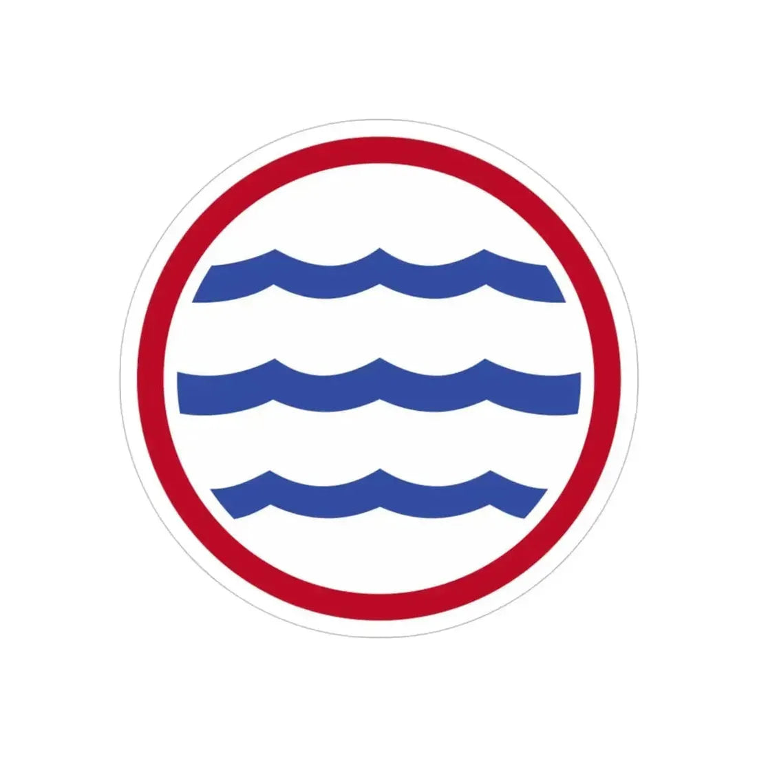 Greenland Base Command (U.S. Army) REVERSE PRINT Transparent Die-Cut STICKER - The Sticker Space