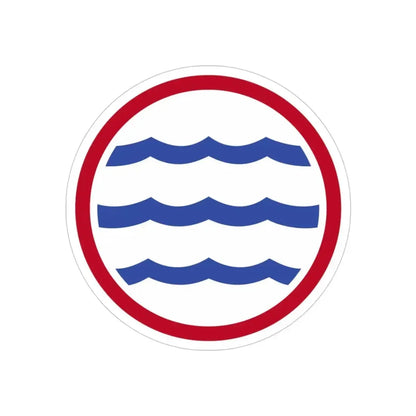 Greenland Base Command (U.S. Army) REVERSE PRINT Transparent Die-Cut STICKER - The Sticker Space