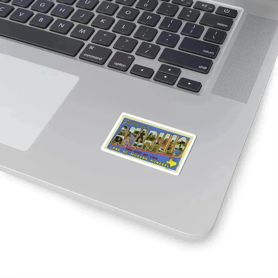 Greetings from Amarillo (Greeting Postcards) STICKER Vinyl Kiss-Cut Decal - The Sticker Space