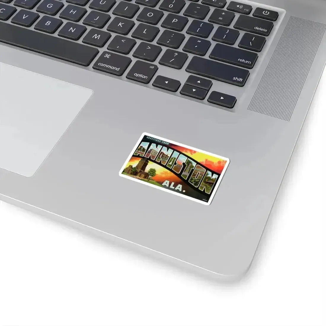 Greetings from Anniston Ala (Greeting Postcards) STICKER Vinyl Kiss-Cut Decal - The Sticker Space