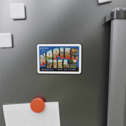 Greetings from Napier Field (Greeting Postcards) Die-Cut Magnet-The Sticker Space