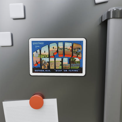 Greetings from Napier Field (Greeting Postcards) Die-Cut Magnet-The Sticker Space