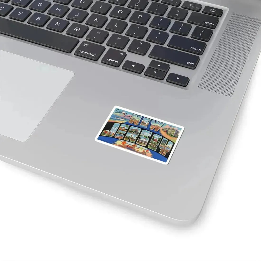 Greetings from New Jersey (Greeting Postcards) STICKER Vinyl Kiss-Cut Decal - The Sticker Space